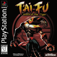 Tai Fu Wrath of the Tiger Playstation  box art